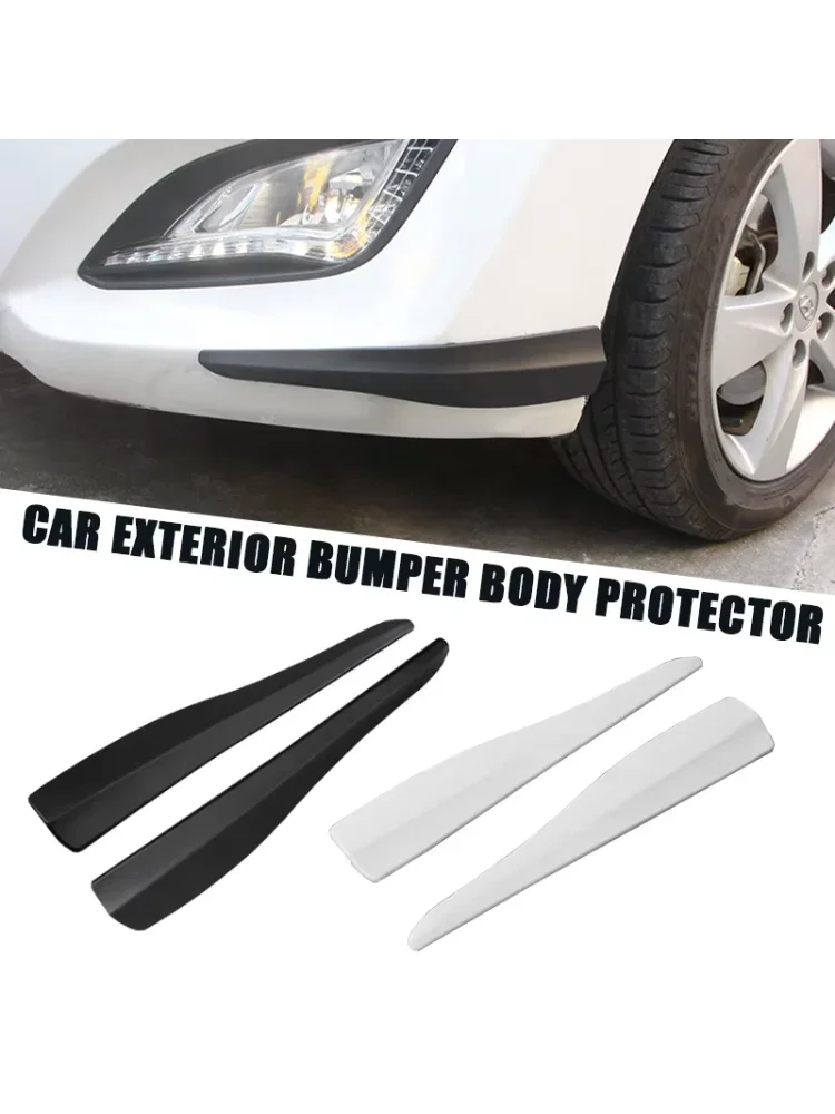 Car Universal Front Rear Bumper Corner Protector Guard Car Anti-collision Protection Decoration Strip Car Accessories