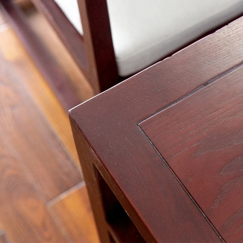 Chinese game tables and chairs ash wood material high-end chess academy meeting guests