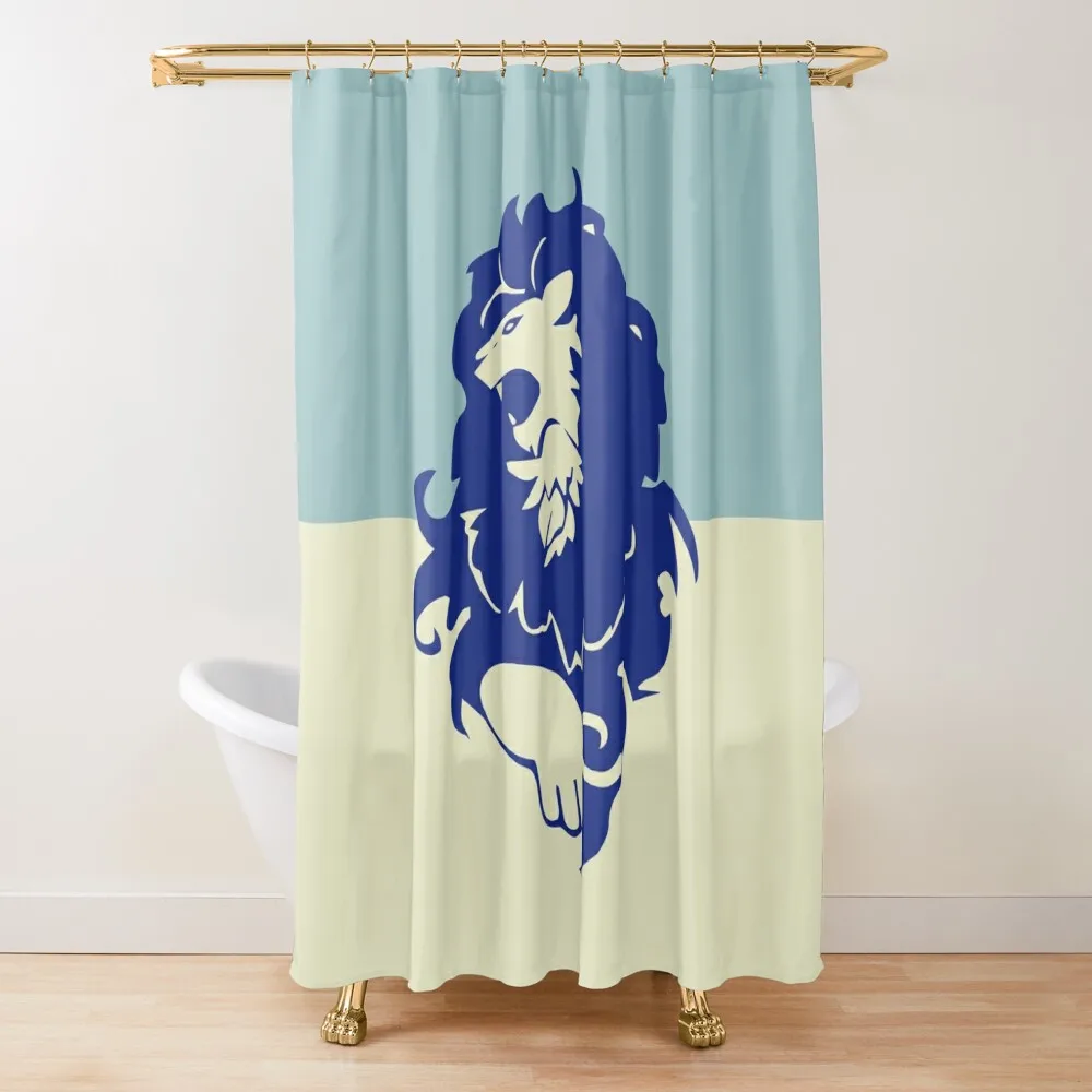 

Blue lions Shower Curtain Toilet Accessories Bathroom Bathroom Accessory Shower Set For Bathroom Shower For Set Curtain