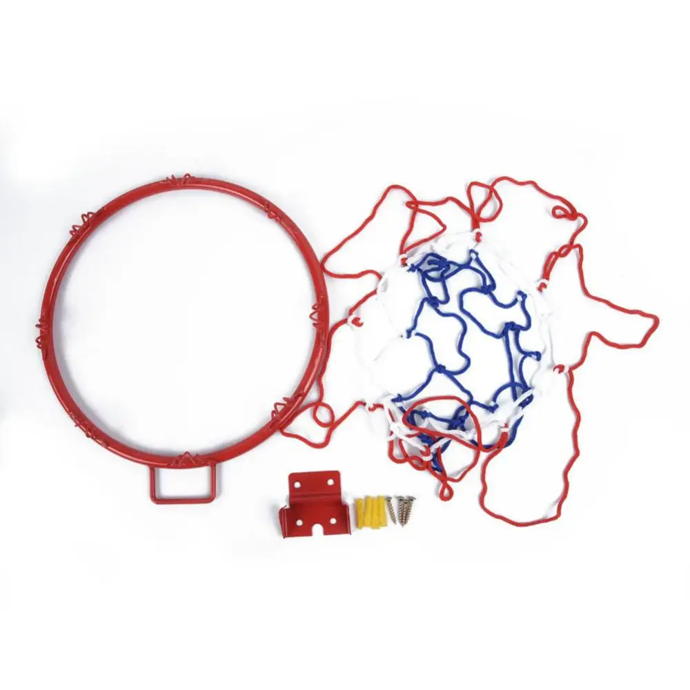 32cm Basketball Hoop Net Screws Set Wall Mounted Basketball Net Basketball Hoop Net Powered Basketball Hoop Basket Rim Net