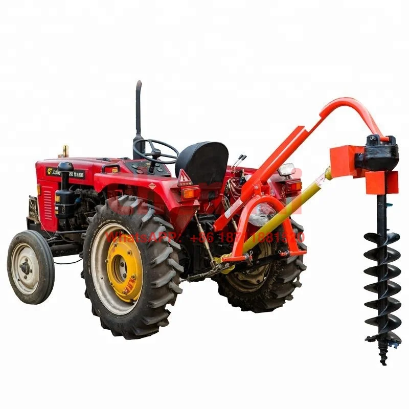 

Tractor portable ground hole drill earth auger