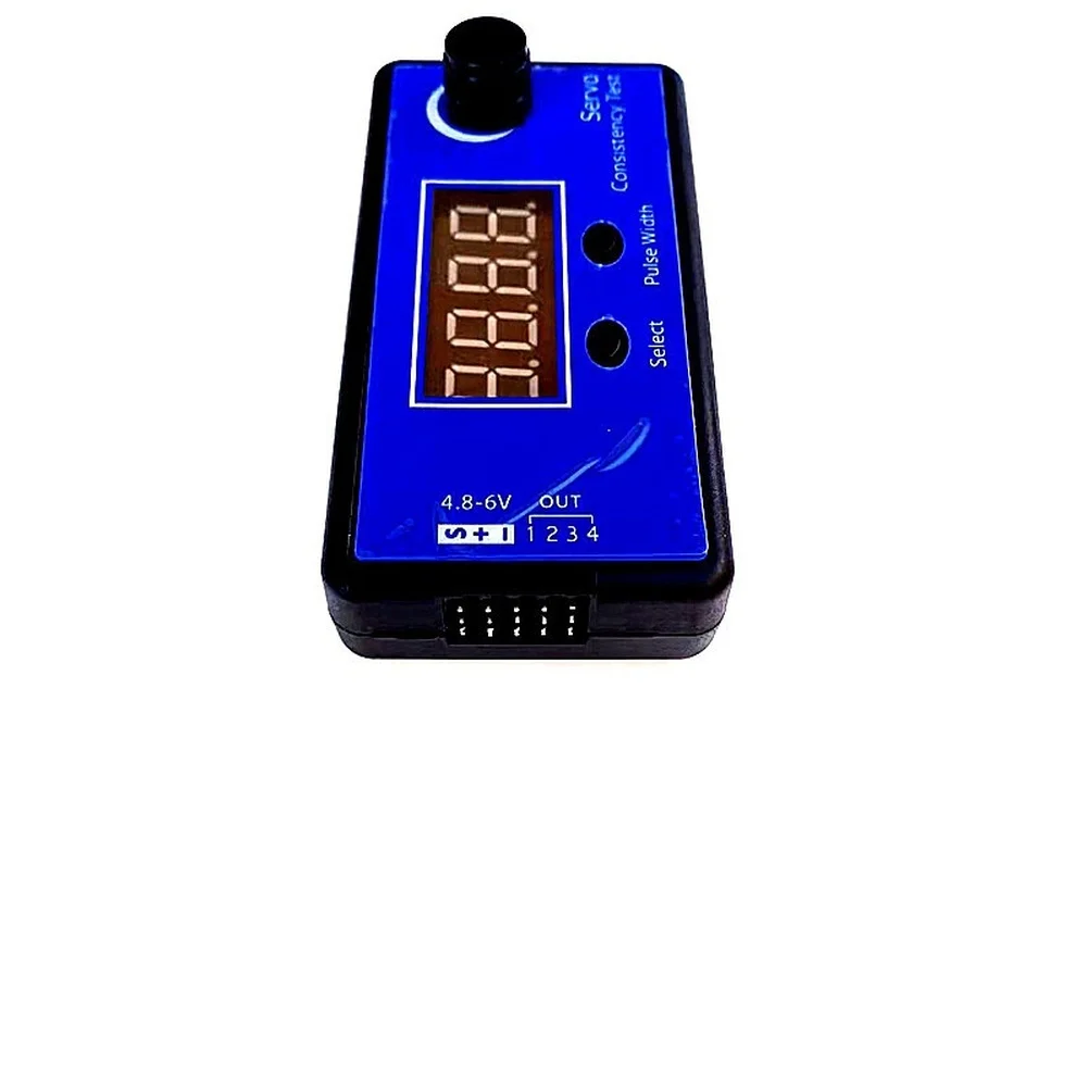 Digital analog ESC speed controller tester for motor signal control with multi channel output and wide voltage