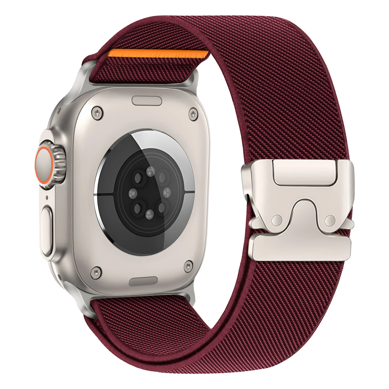 Fallschirmarmband für Apple Watch 10 Band 40mm 44mm 46mm 49mm 45mm 41mm Nylon-Armbänder IWatch Correa Serie 11 9 8 7 SE Ultra2 3