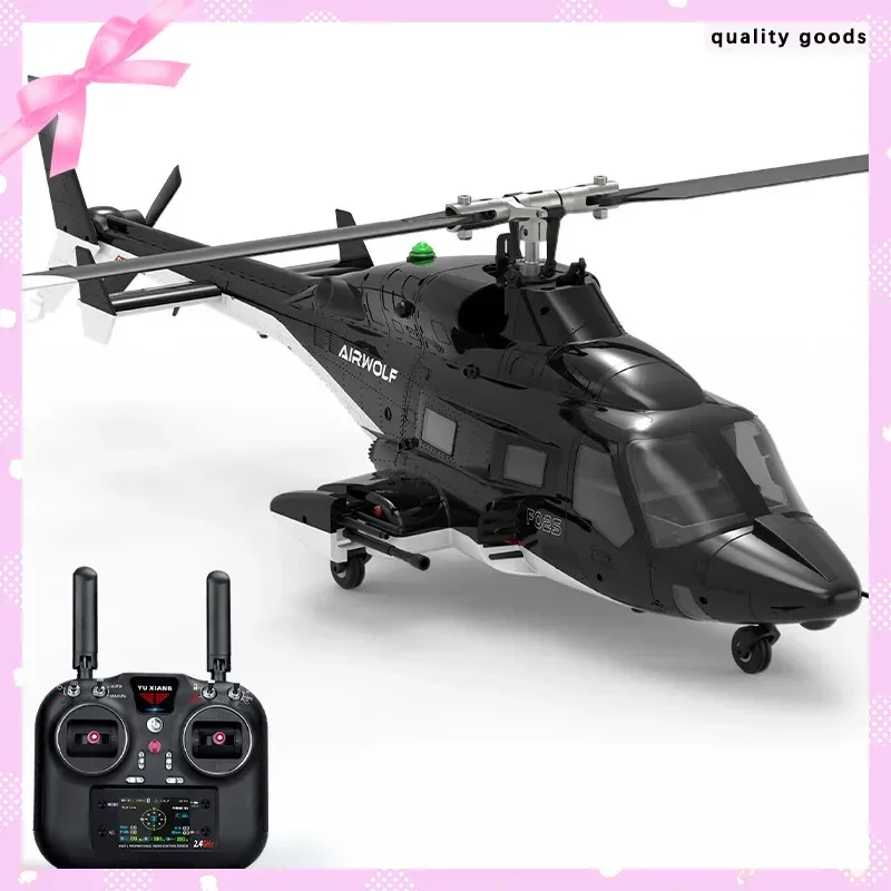 Flying Wolf F02s Remote Control Helicopter 1:34 Scale Gps Positioning Automatic Return Feature Toy Aircraft Model For Ages 14+