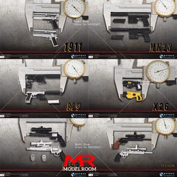 ZYTOYS ZY2009 1/6 M1911 M9 X26 M500 MK23 Pistol Gun Scene Accessories Fit 12'' Soldier Action Figure Body Doll