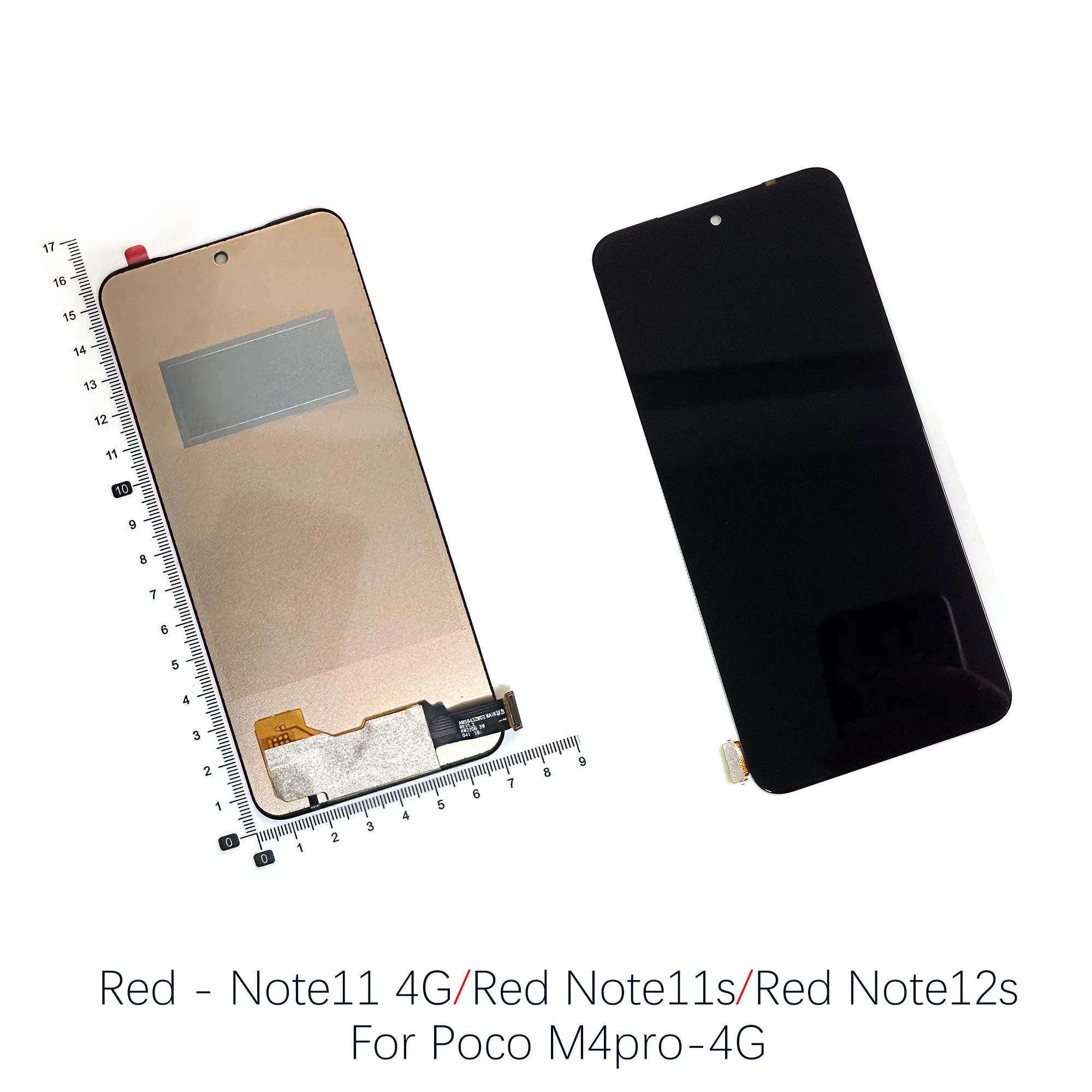 

Для Xiaomi Redmi Note 11 4G Note 11s Note 11Tpro Note12s для Poco M4pro X4G Дисплей Сенсорный экран Дигитайзер ЖК-дисплей