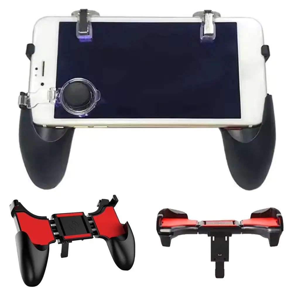 Mobile Phone Gaming Controller For PUBG Aim Shooting Gamepad Joystick For IPhone Shooter Game Grip Aux Button Handle