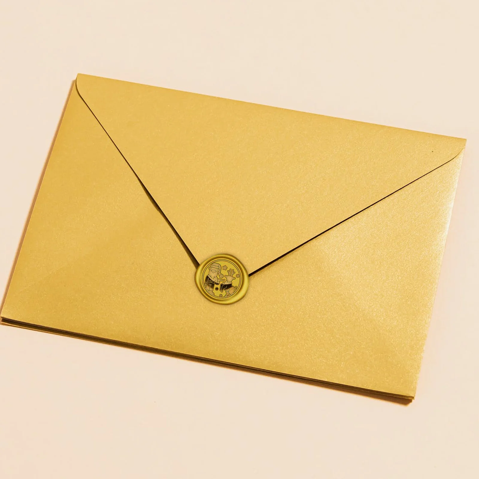 

1Pcs Durable Xmas Fire Wax Seal Stamp Head Lacquer Replacement for Envelope Sealing Crafts Envelope Sealing Lacquer Head