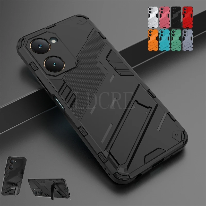 For Vivo Y18 Case Cover For Vivo Y18 Capas Phone Bumper Shockproof Armor PC Holder Kickstand Back Cover Vivo Y18 Y 18 Fundas