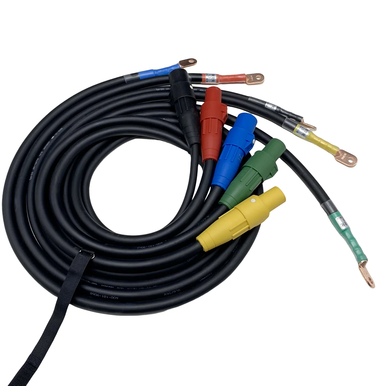 Cable eléctrico flexible del cable de alimentación Camlock 400A 50MM^2