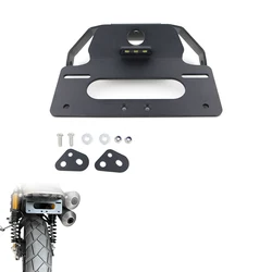 Soporte de matrícula para motocicleta, Kit eliminador de guardabarros trasero, compatible con Triumph Scrambler 1200 XE / XC 2019-2024