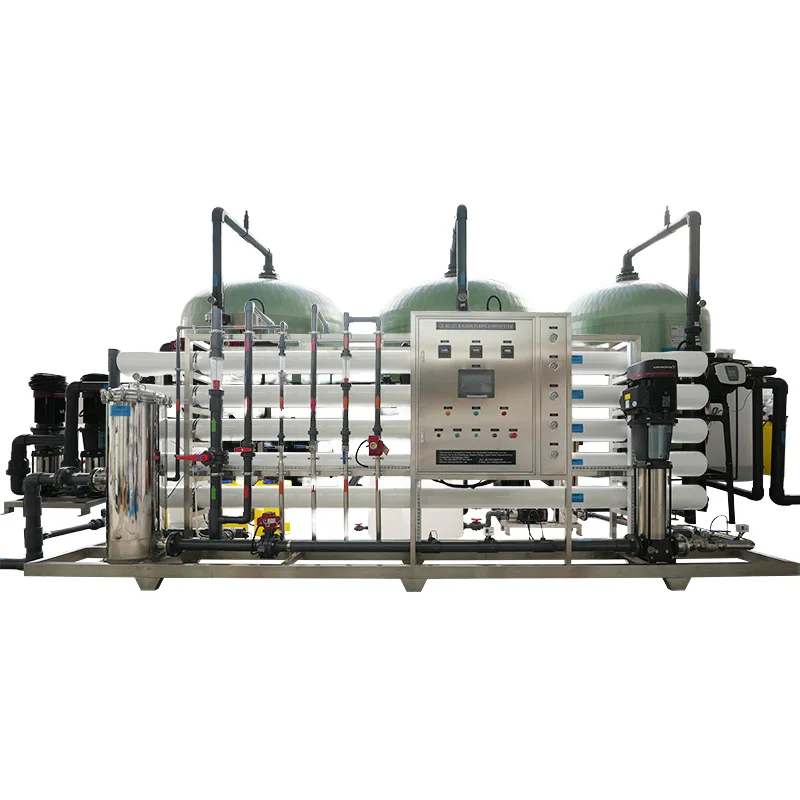 Custom Industrial 25TPH Reverse Osmosis Desalination System with PLC and Pump Stainless Steel 316/FRP ISO9001 CE Certified