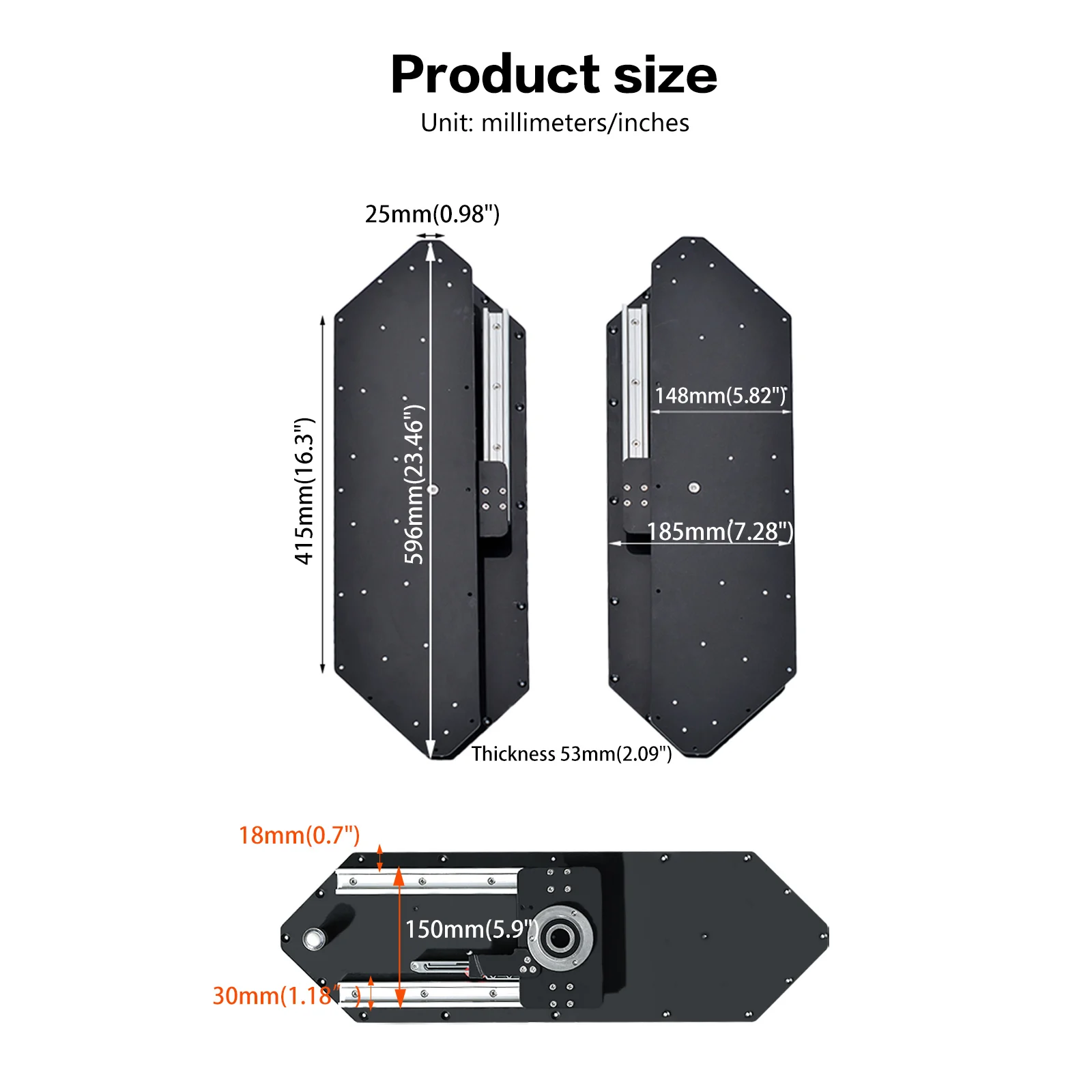 خزانة عرض دوارة 180 درجة مع أجهزة محورية مزدوجة ومقصورات تخزين مخفية لحل تنظيم المنزل الحديث #5