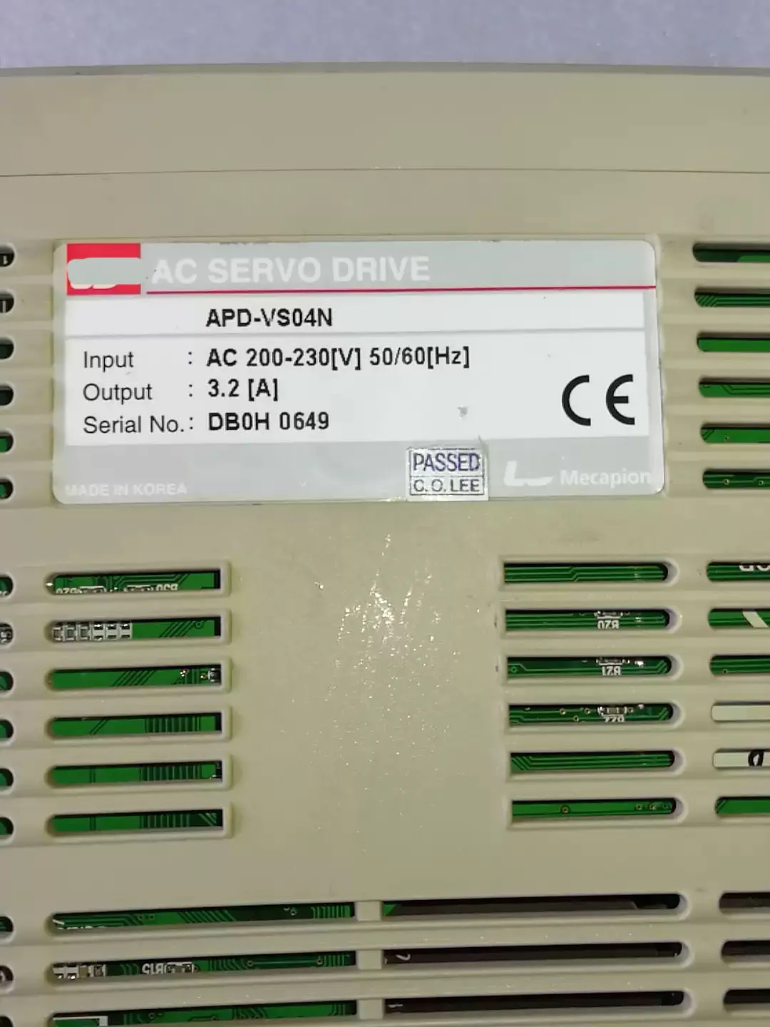 APD-VS04N เซอร์โวไดรฟ์สําหรับ LS