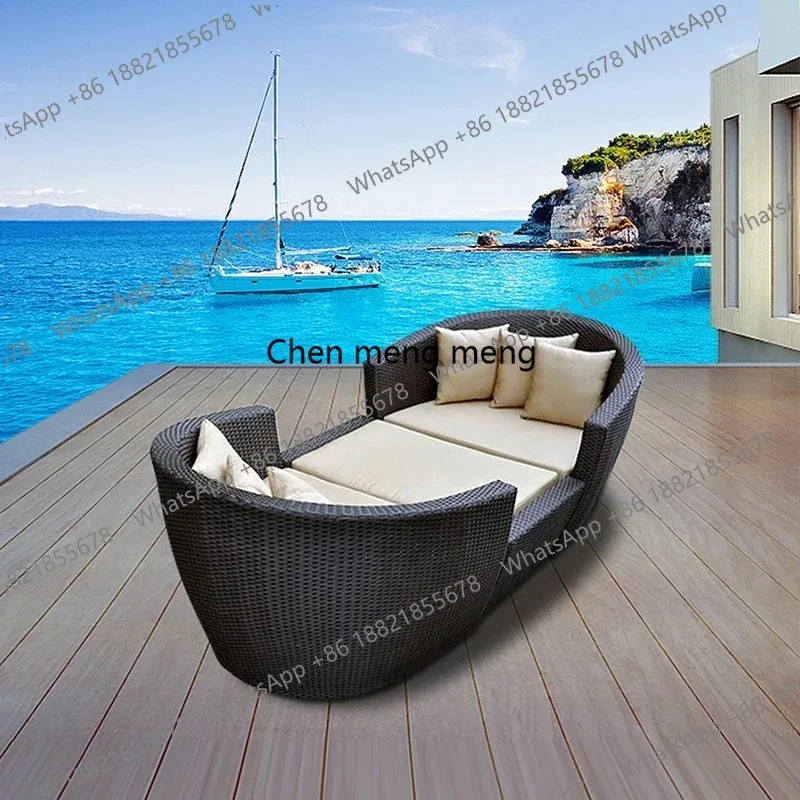 Simplicity Leisure Japanese Style Garden Sofas High Grade Originality Modern Garden Sofas Designer Outdoor Furniture Divano