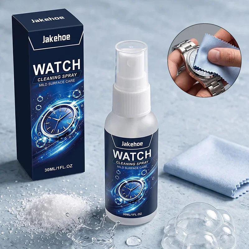 Hot Watch Screen Cleaner Spray Lit Glass Cleaner Spray 30ml Watch Cleaning Portable Set For Watch Repairer Tool Accessories