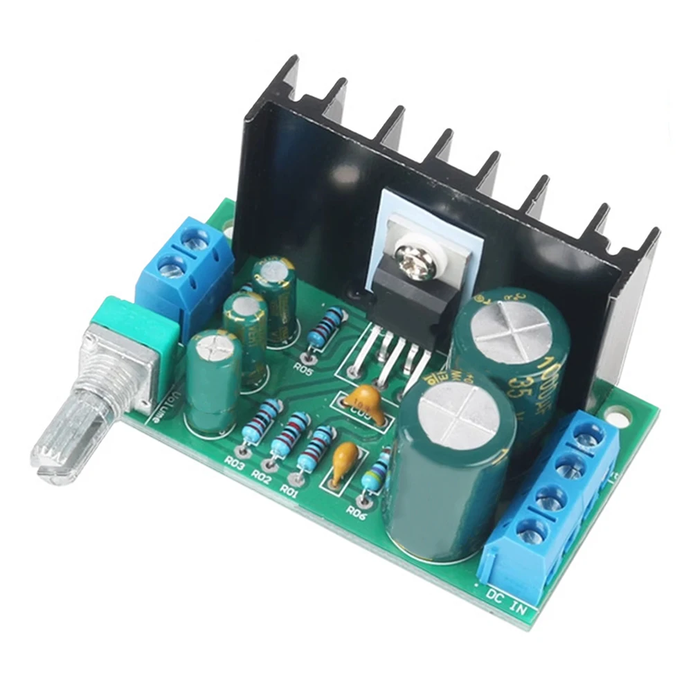 1PCS For TDA2050 1 Channel Audio Power For AMPlification Board Module 5 24V DC Voltage Range with Integrated Volume Control
