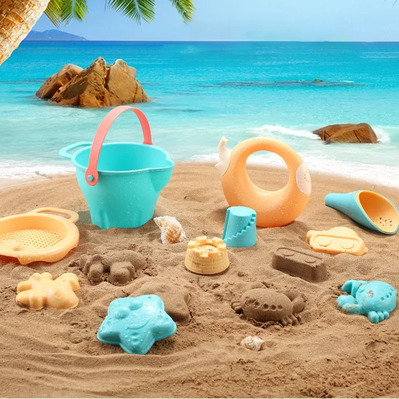 Ensemble de jouets de plage en Silicone, accessoires pour enfants, bac à sable, sable d'été