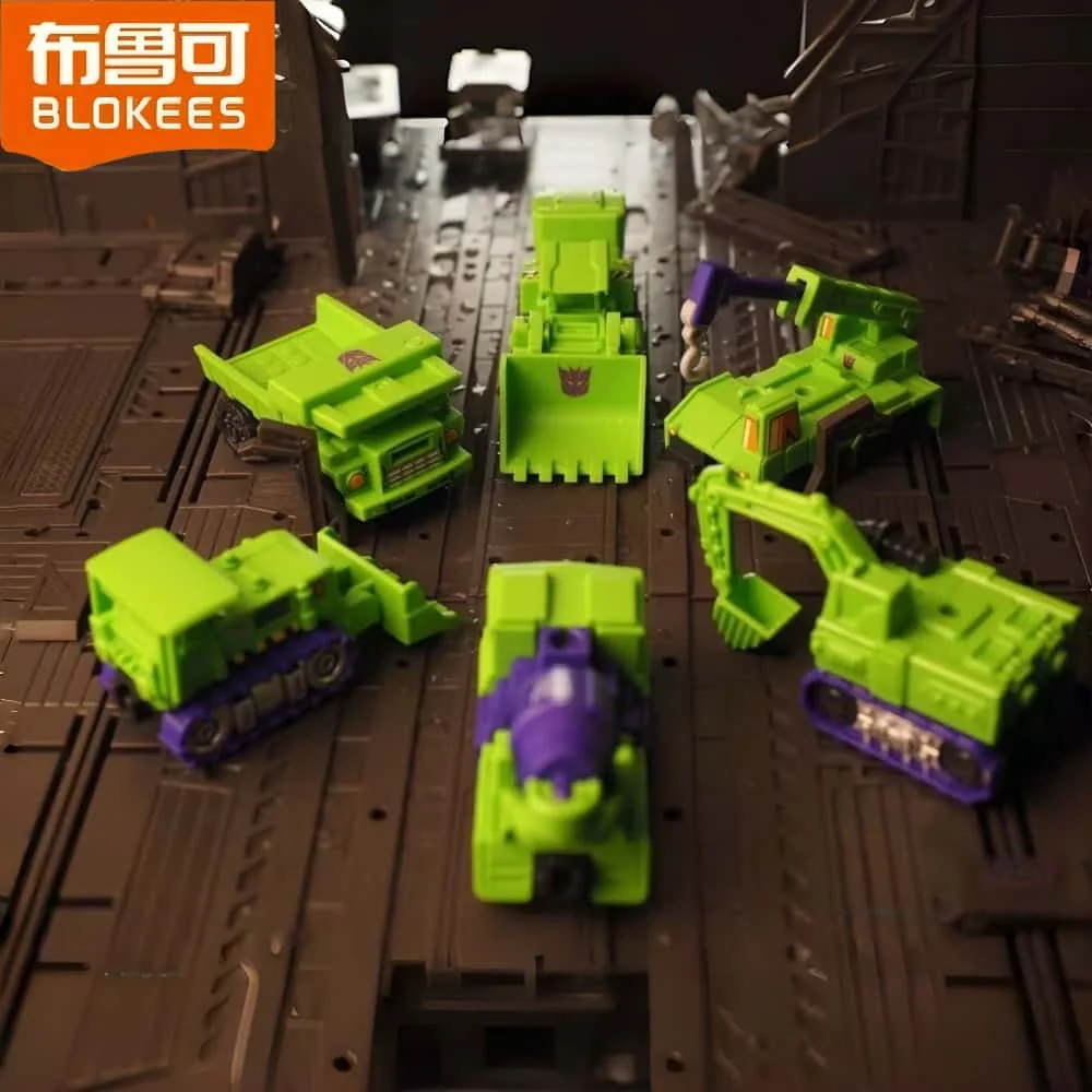 Nowe Zestawy Transformery Blokees Devastator Wersja Defender, Zestawy Kombinowane Devastator, Zabawki Opancerzone, Akcesoria do Wiertarek, Uchwyt