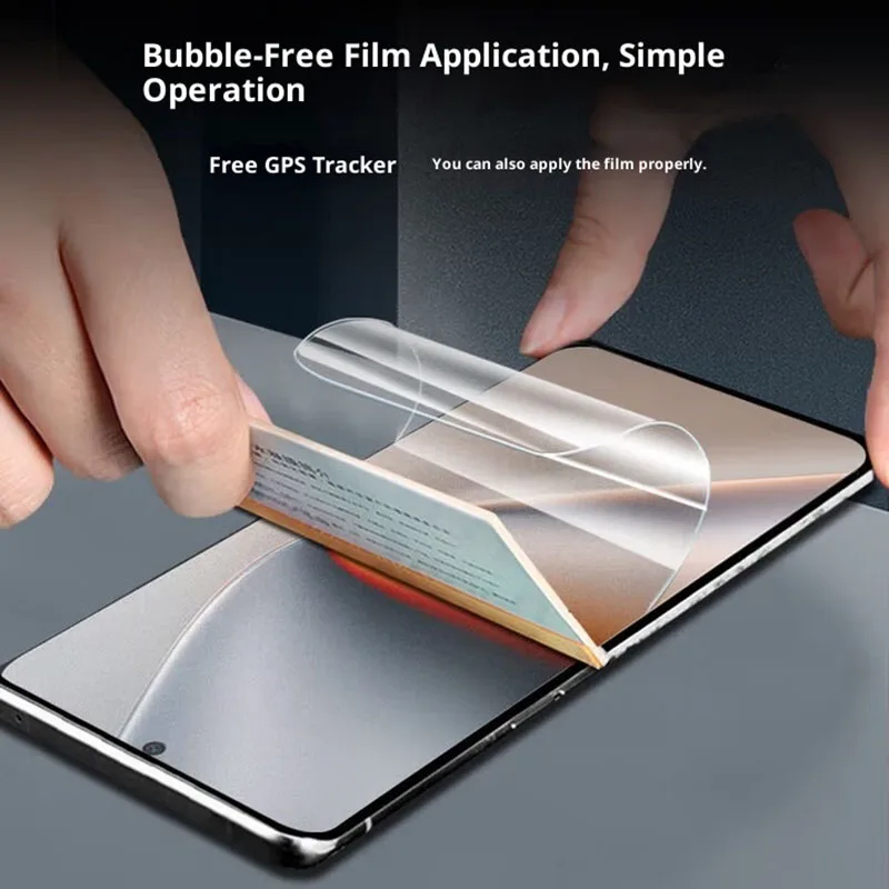 3 Stück Full Cover Matte Hydrogel Film für OnePlus 15, weiche, klare Displayschutzfolie für OnePlus 13 12 11 10 Pro TPU Film – Detail 2