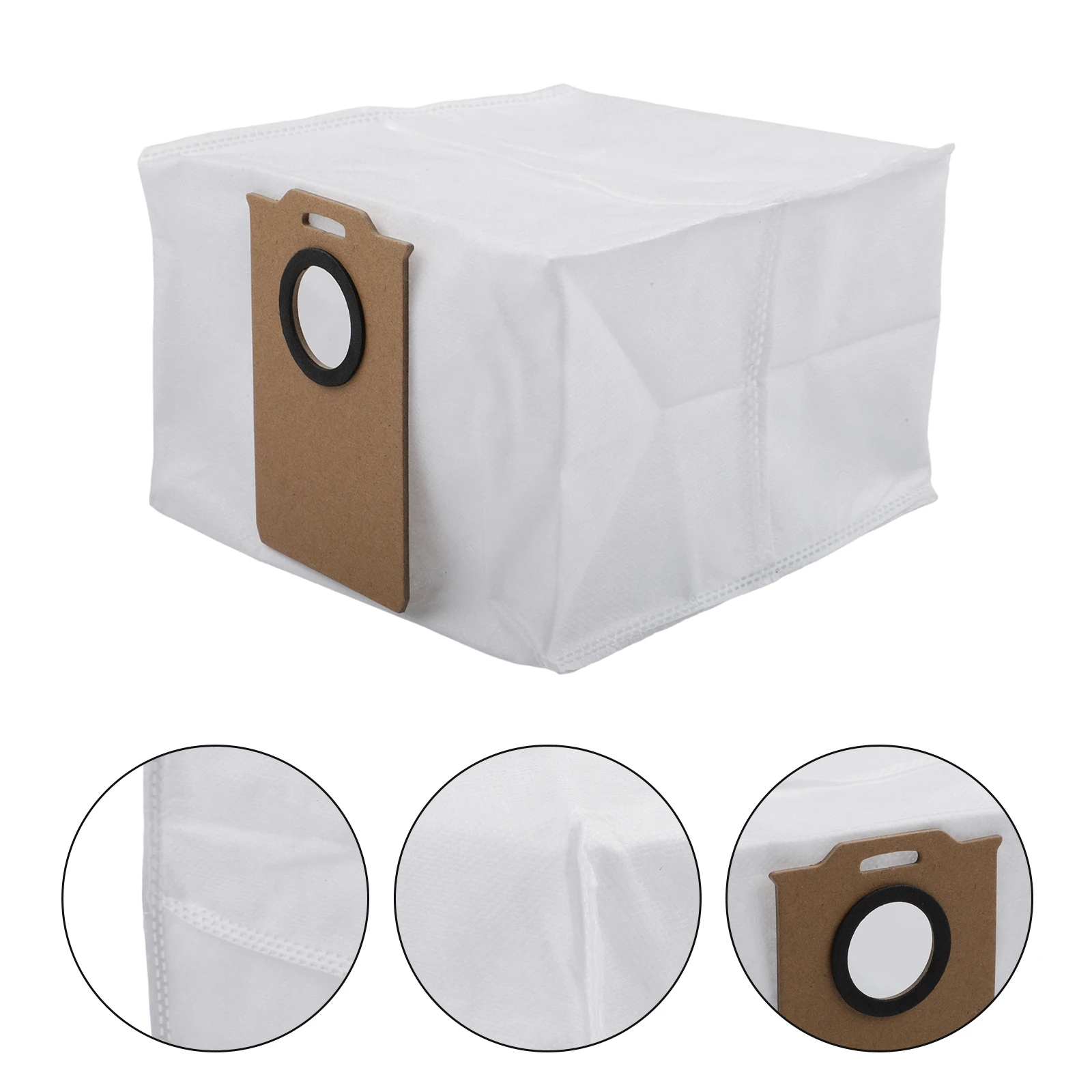 3 Pack of Dust Bags for BPMIO B15Plus Vacuum Cleaner Sturdy Design for Reliable Performance and Easy Replacement
