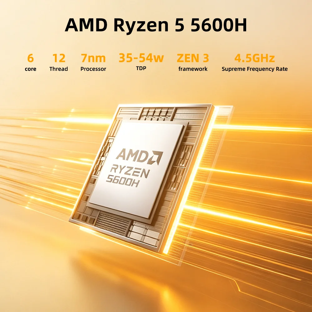 TexHoo AMD Ryzen 5 5600H, doub - Ddr4 3200Mhz avis et prix