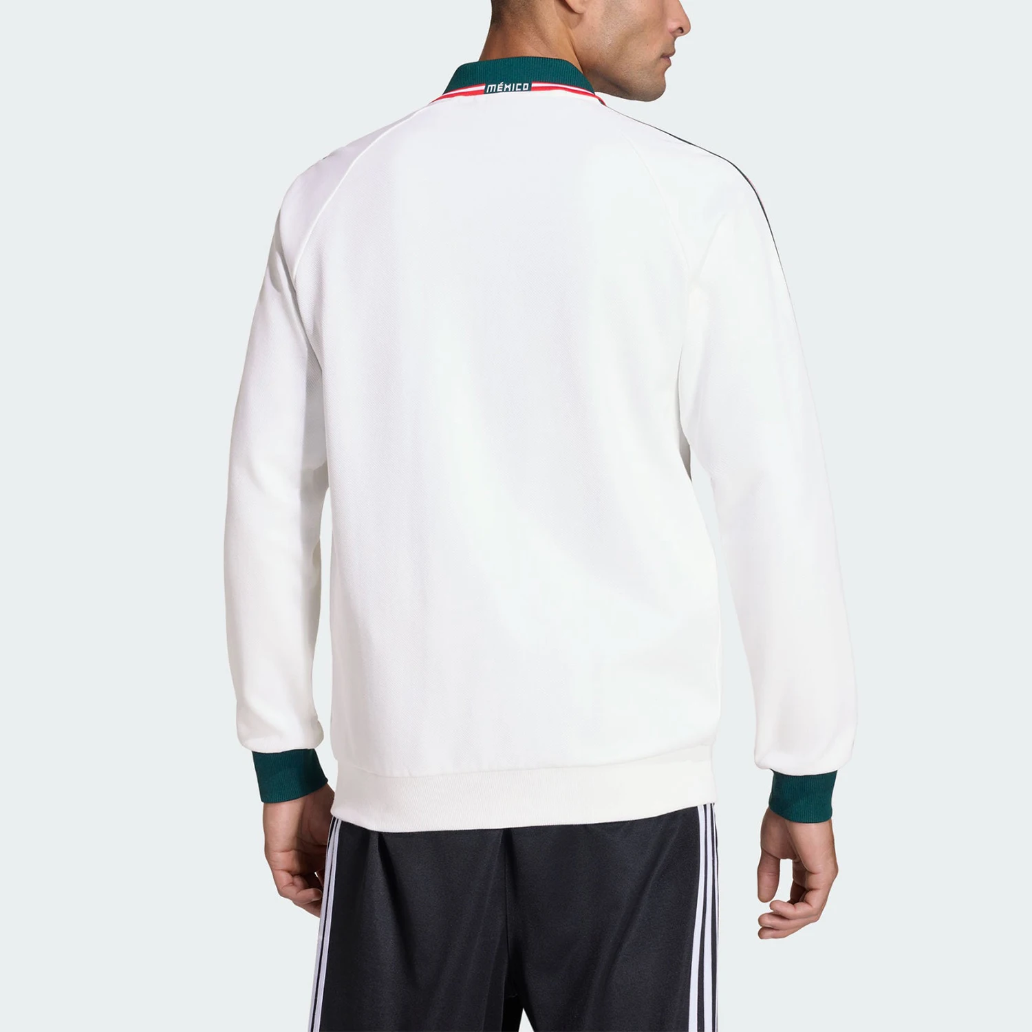 Adidas genuine clover men's knitted retro football sports jacket JZ6462