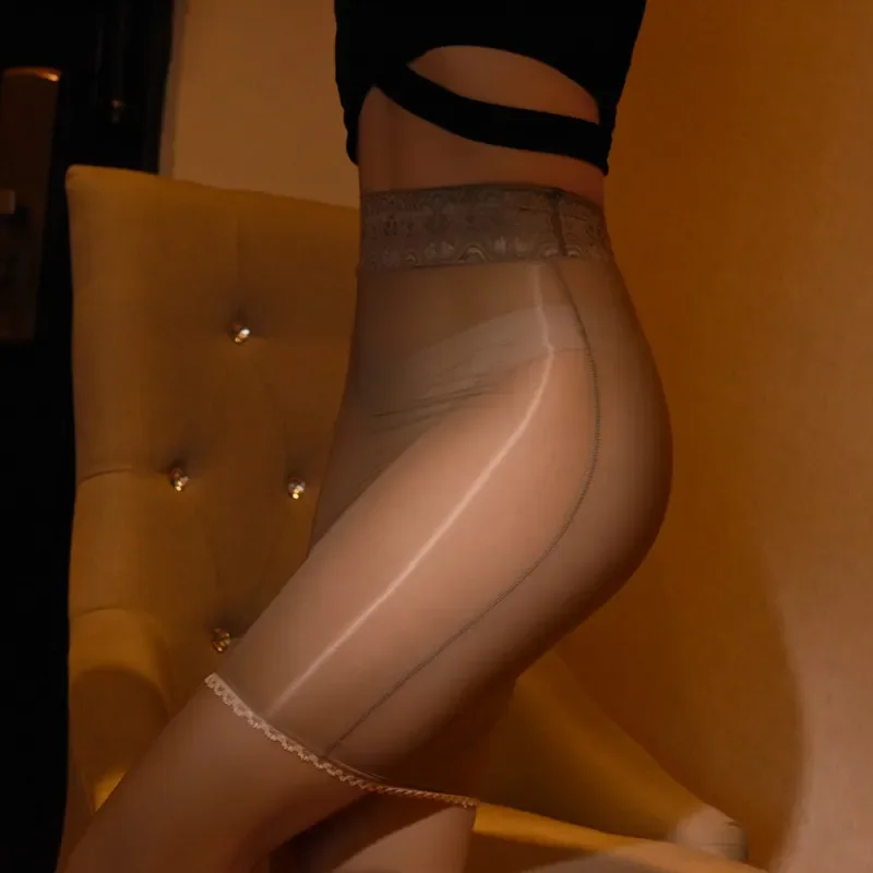 섹시 여성 랩 힙 펜슬 스커트 레이스 하이웨이스트 오일 샤이니 시어 미니 마이크로 스커트 나이트클럽 파티 원스테이지 스커트 클럽웨어