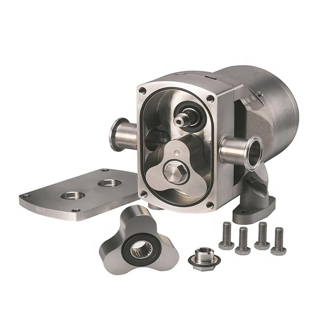 CNC 5 Axis Machining CNC Milling Precision Billet Transfer Rotary Lobe Pump