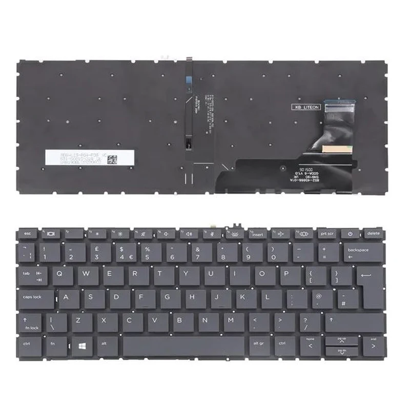 

XIN-SP-UK layout Backlit Laptop Keyboard For HP EliteBook 730 G7 730 G8 735 G7 735 G8 830 G7 830 G8 835 G7 835 G8