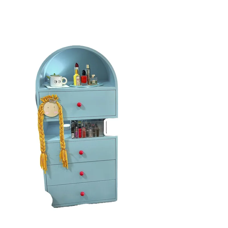 

Bedroom dopamine dresser retractable small apartment storage table modern simple multi functional dressing