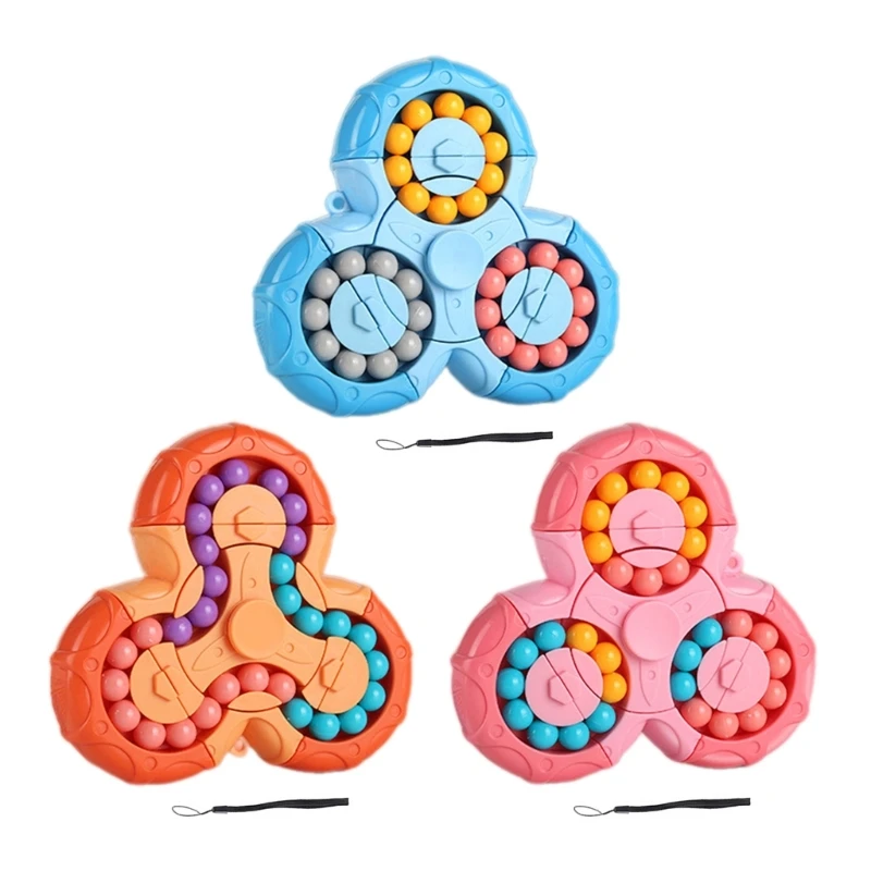 

Rotating Bean Cube Spinner Fidgets Toy Teaser Sudoku Puzzles Gifts