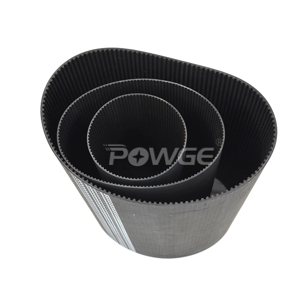 POWGE 222 225 228 231 234 237 3M Synchronous Belt Teeth=74/75/76/77/78/79 HTD3M Rubber Closed-Loop Timing Belt 231-3M 225-3M