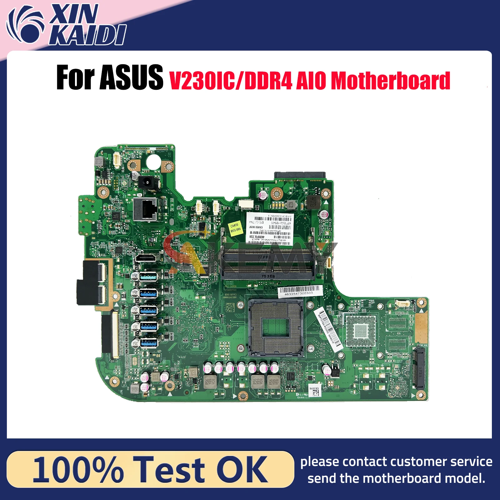 

Материнская плата V230IC/DDR4 для ASUS Vivo AiO V230I V230IA V230IC Материнская плата Этот товар в наличии 100% тестирование ОК быстрая доставка