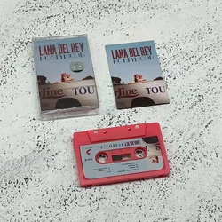 Retro Lana Del Rey Honeymoon Music Tape Cosplay Cassettes Soundtracks Box Car Walkman Tape Party Music Collection Gifts Prop