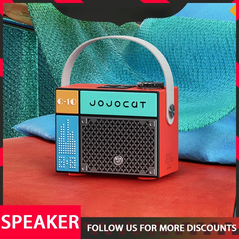 Jojocat C10 Mini Speaker Wireless Waterproof Soundcore Bluetooth Portable Audio Soundbox For Pc Korea Japan Gift