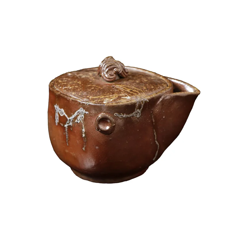 Japanese Pre Made Firewood Burner, Treasure Bottle Isezaki Zhuozuo Plant Picking Teapot, Urgent Beard Teapot