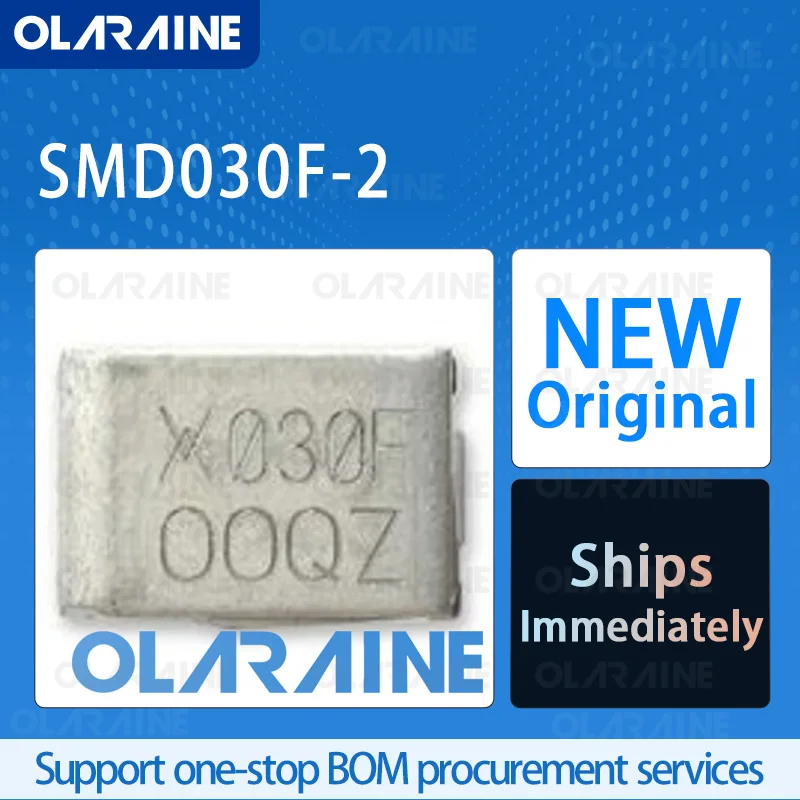 

20/50/100Pcs SMD030F-2 Original 100% New ic chip Resettable fuse—PPTC .3A 60V 10A Imax