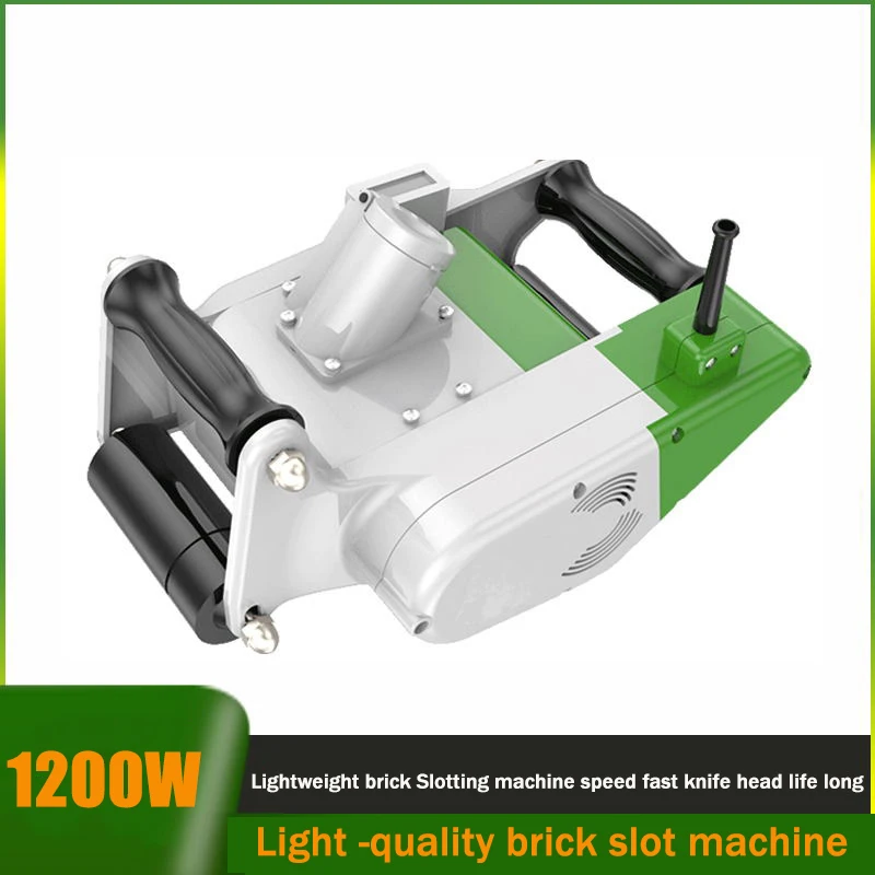 

Wall Slotting Machine Water electricity installation once formed a dust -free tool foam gas block light brick slot machine 220V