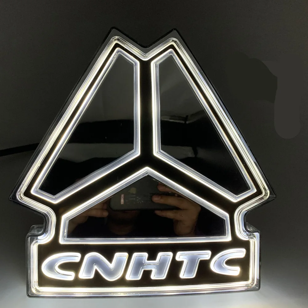 

Car Logo With Lights For Sinotruk Howo Light Truck 4.2M Modified Plus Luminous Logo With Wiring Harness Original Parts