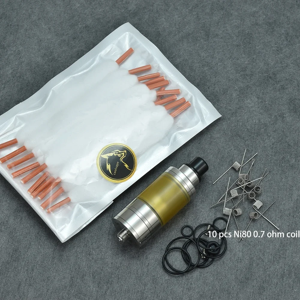 Luca Creation 4C Tank Style MTL RTA Atomizzatore Vape ricostruibile 3,0 ml Diametro 22 mm vs Kayfun x mtl rta