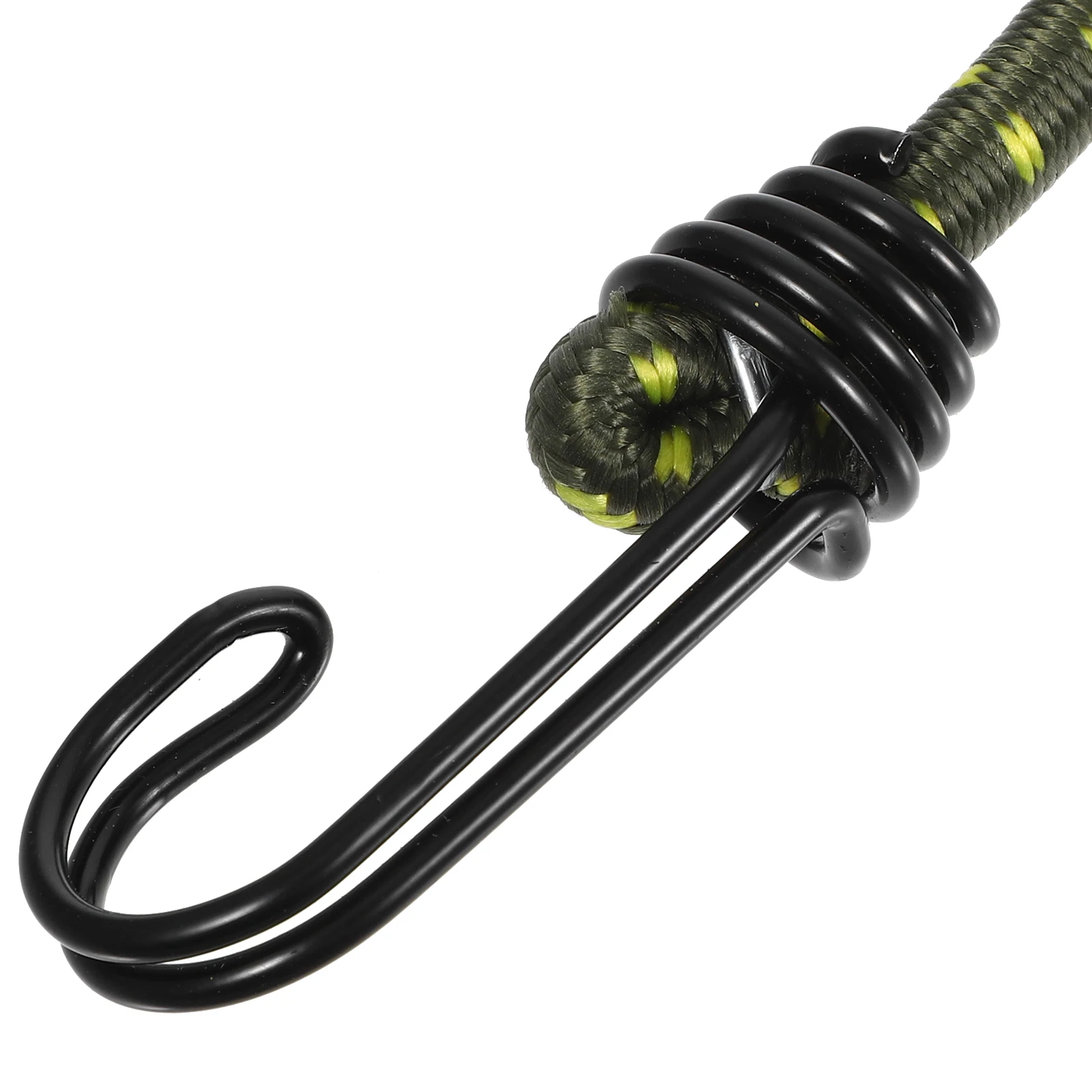 

Tent Rope Bungee Cord Heavy Duty with Hook Elasticity Camping Straps Iron Cords Hooks Outdoor Metal
