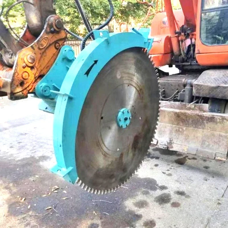 

Rock Saw Attachment Hydraulic Rock Saw 2025 Latest High Efficiency Alloy Blade for Quarries Mining Concrete Cutting