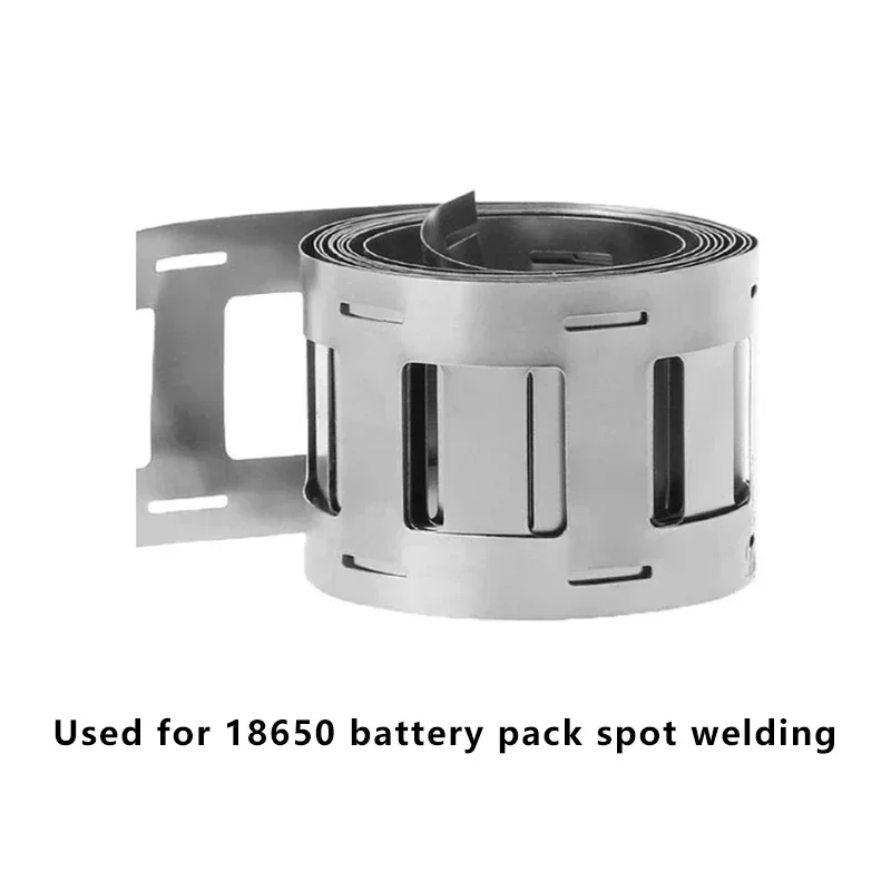 

Nickel Plated Belt 2P Lithium Battery Nickel Strip Li-ion Batteries Nickel Strip Used for 18650/21700 Battery Packs5M 0.15x27mm