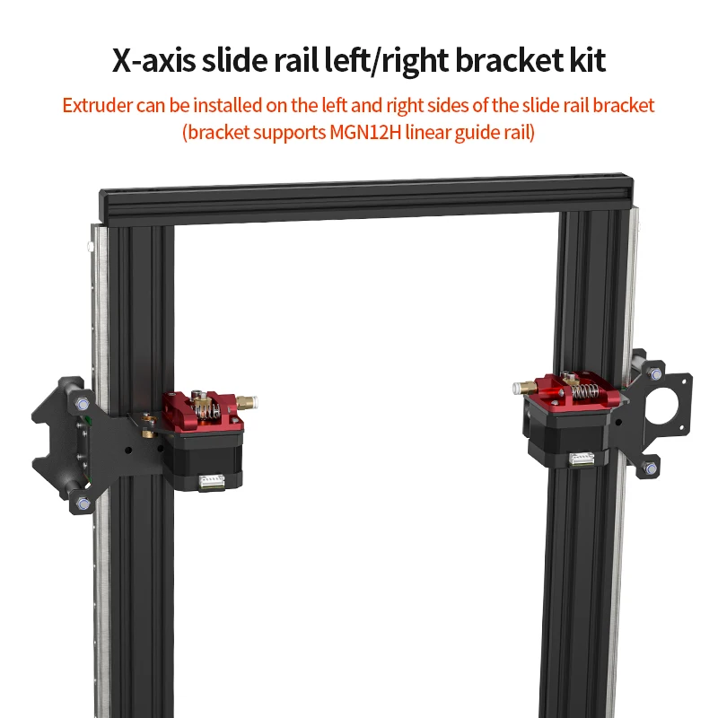 Kit de mise à niveau de rail linéaire pour Creality Ender 3, Ender 3 Pro, Ender 3 V2, accessoires d'imprimante 3D, extrudeuse pour touristes, axe Z