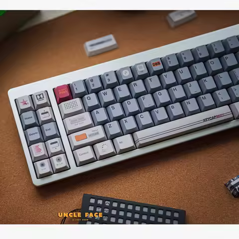 143 Keys Walkman Keycaps PBT ISO Enter 5 Side DYE Subbed Custom Keycap Cherry Profile For Mx Switches Mechanical Keyboard