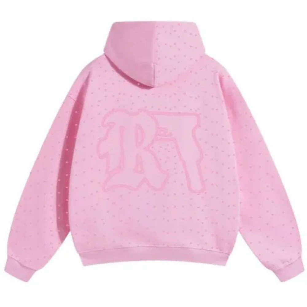 Yaminiya الساخن ختم لامعة مقنعين البلوز للنساء الخريف/الشتاء إلكتروني التطريز البلوز Harajuku البلوز الشارع الشهير