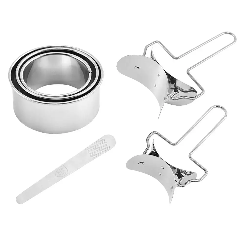 

Stainless Steel Dumpling Skin Easy Clean Kitchen Tool Pie Mould Fruit Wrappers Mold Baking