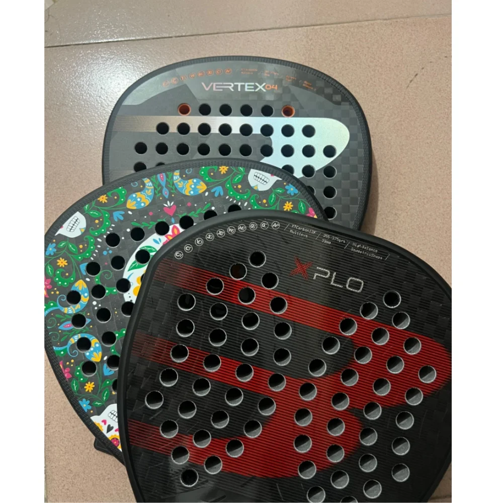 

Топовая профессиональная ракетка для падел-тенниса высокого качества, с мягким покрытием, из углеродного волокна, легкая, модная, спортивная ракетка из EVA.