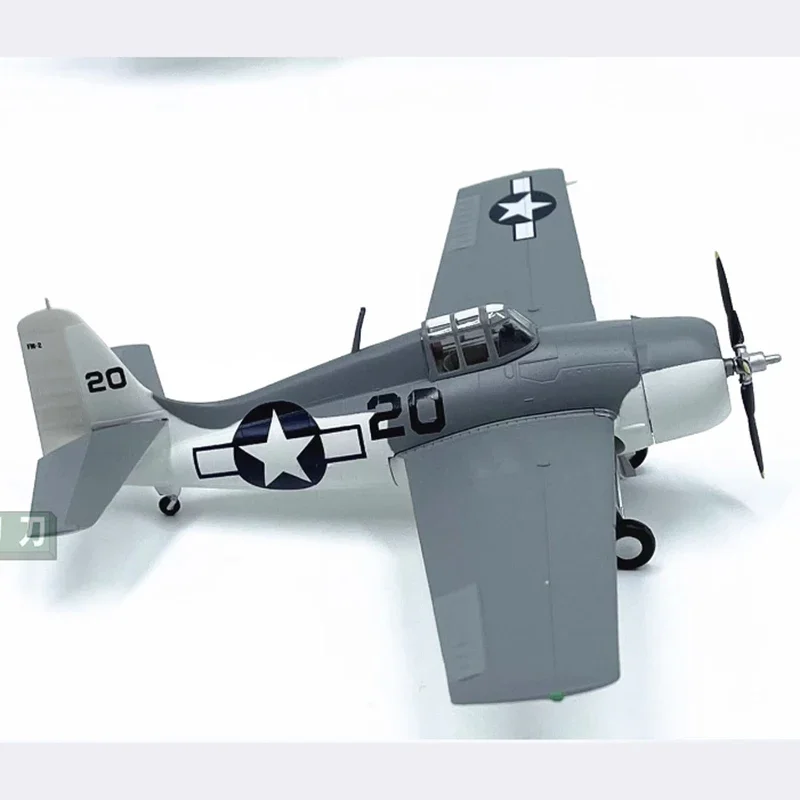 Diecast 1:72 Scale US Army F4F Wildcat carrier aircraft Alloy Simulation Aircraft Finished Model Souvenir Gifts For Adult